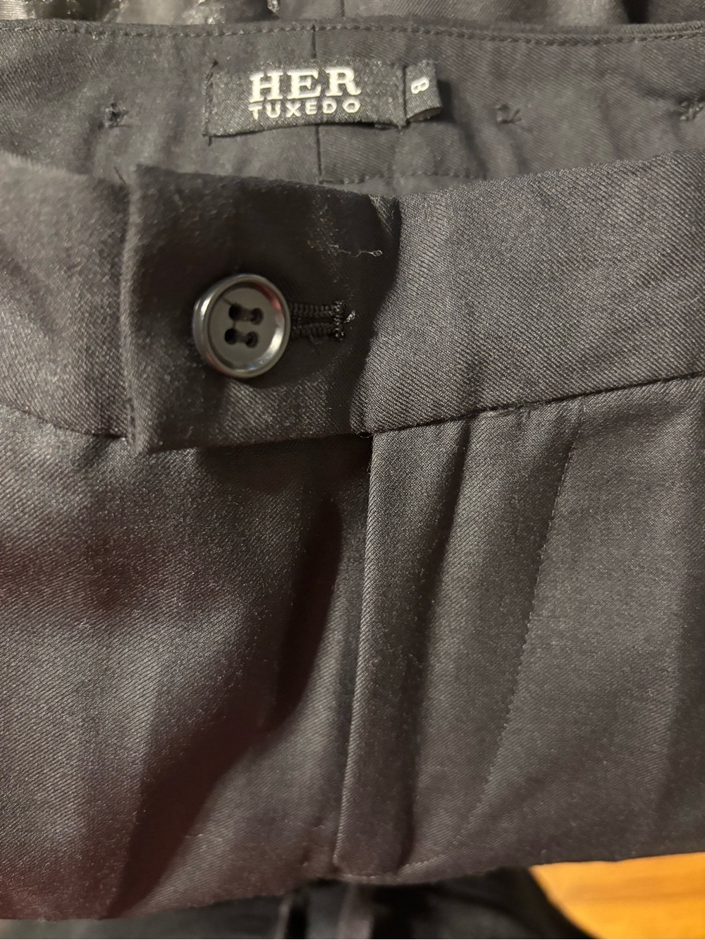 Classic Black Tuxedo 4 piece jacket pants shirt vest - Picture 11 of 17